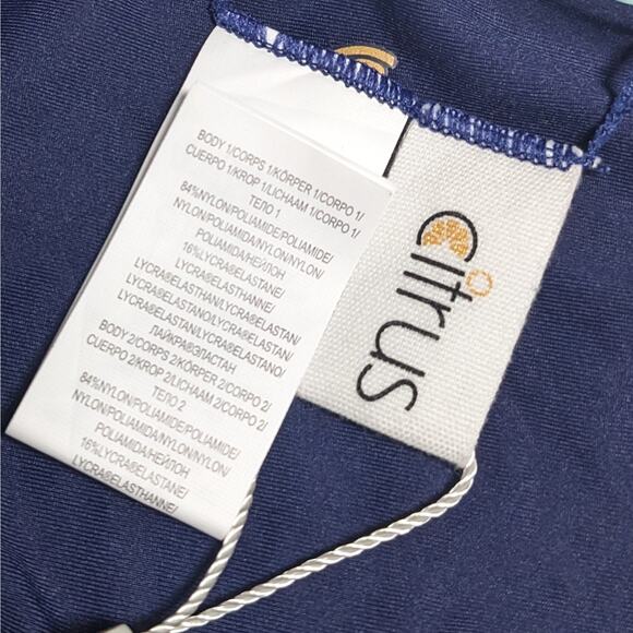 NWT Citrus Tropical Reversible Bikini Cheeky Bottoms ONLY Multicolor Women's XS - Picture 4 of 7